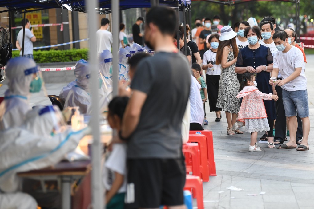 Guangzhou’s vaccination roll-out will resume in July after it was put on hold in the latest outbreak so that mass testing could be carried out. Photo: Xinhua
