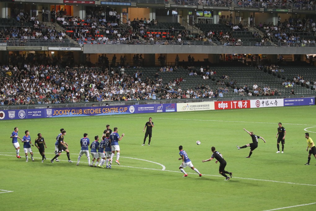 The lower level of Hong Kong Stadium will be closed off for next week’s AFC Cup to avoid any possible contact between the fans and players. Photo: Winson Wong