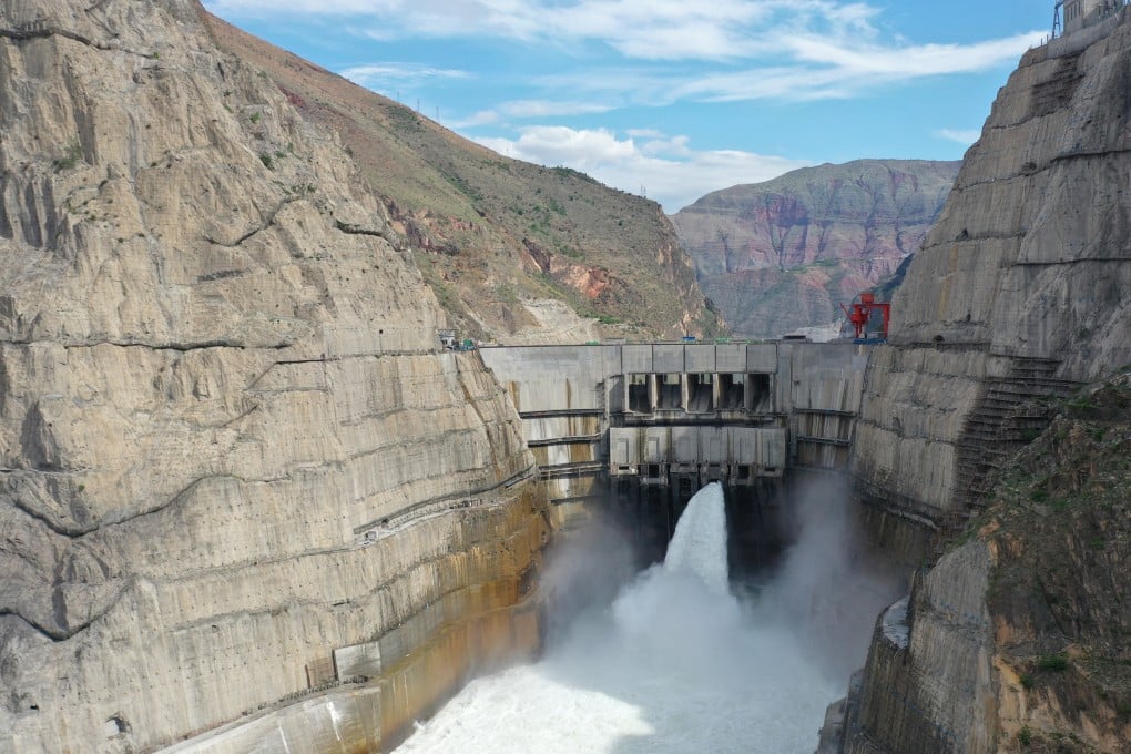 The Wudongde hydropower station on the border of Sichuan and Yunnan provinces in southwest China. Photo: Xinhua