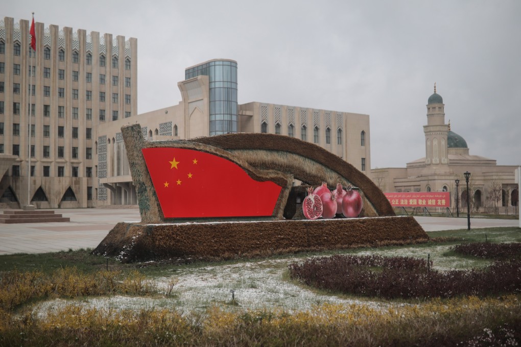China’s Defence Minister Wei Fenghe has told an Asean meeting China is determined to protect its sovereignty over Taiwan, Hong Kong, Xinjiang (pictured) and the South China Sea. Photo: EPA-EFE