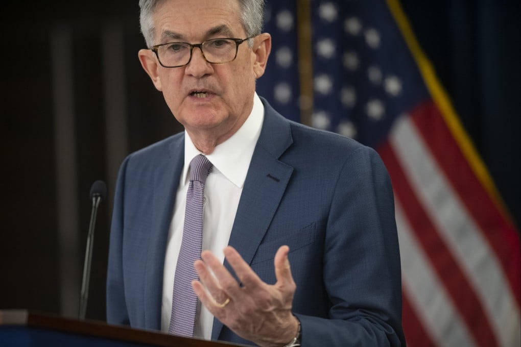 US Federal Reserve Chair Jerome Powell. Photo: Getty Images