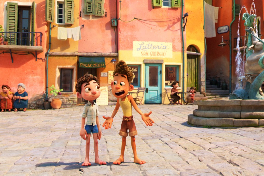 Luca (voiced by Jacob Tremblay) and Alberto (Jack Dylan Grazer) in a still from Luca (category I), directed by Enrico Casarosa. Photo: Disney/Pixar.