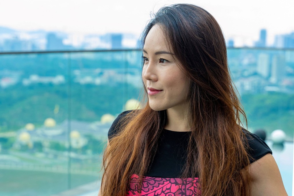 Former Malaysian swimmer Cindy Ong. Photo: AFP