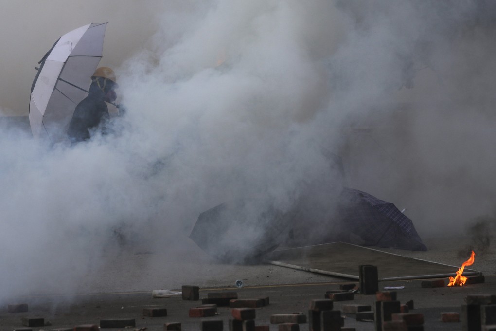 The PolyU clashes broke out at the height of the 2019 anti-government protests. Photo: Sam Tsang