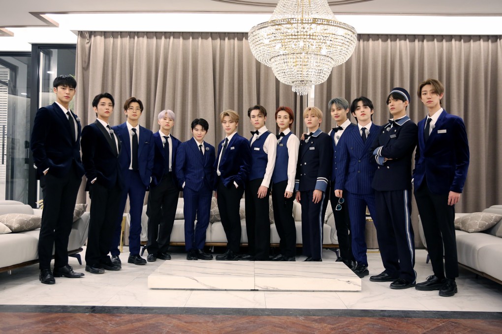 Seventeen are one of the best-selling K-pop groups in history, with three albums that have sold over 1 million copies each. Photo: Twitter / @pledis_17
