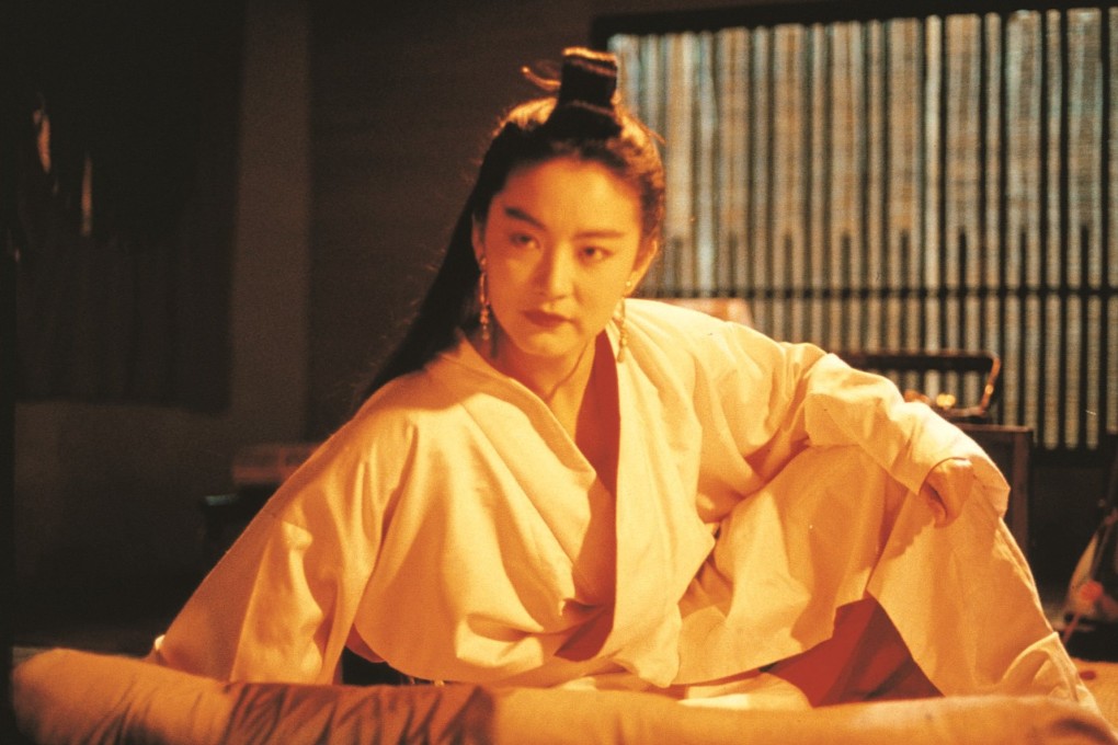 Brigitte Lin Ching-hsia in a still from Swordsman II (1992).