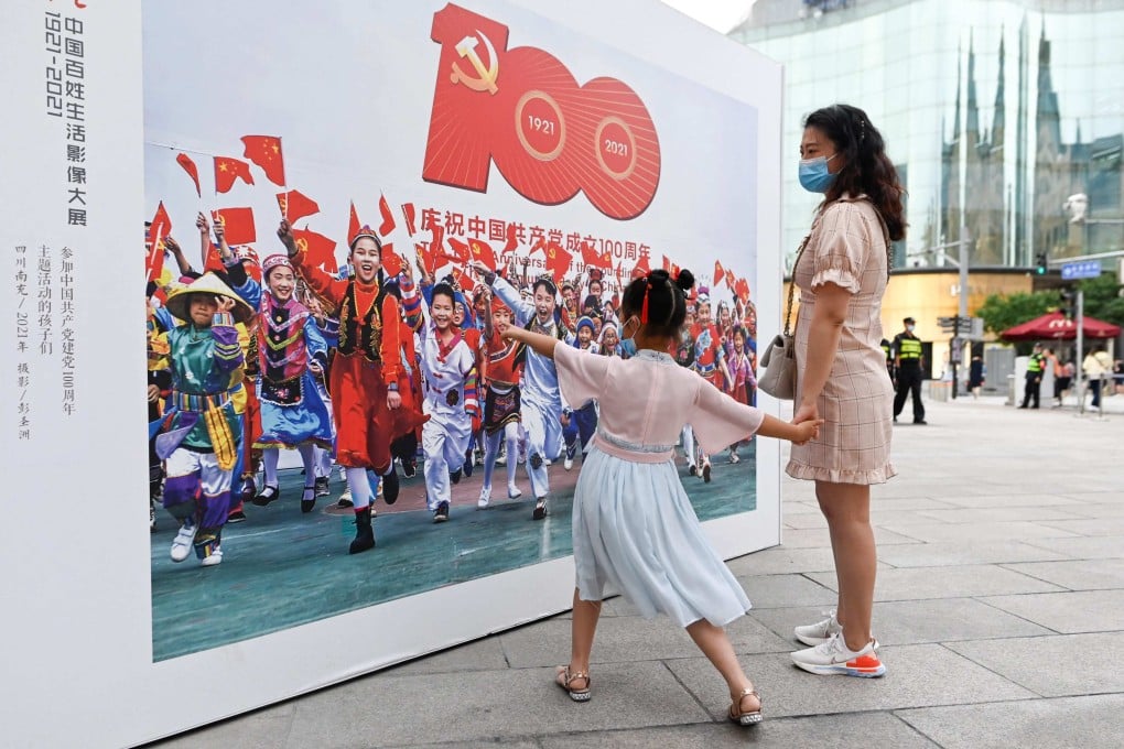 China is ramping up a propaganda blitz ahead of the ruling Communist Party’s centenary on July 1. Photo: AFP