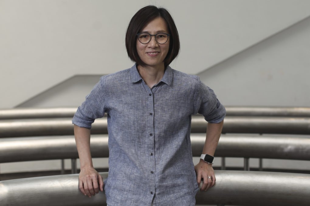 Lee Lai-Shan, former world champion and Olympic gold medal-winning windsurfer, in Causeway Bay. Despite all her many sporting challenges, Lee says one of her biggest was raising a family. Photo: Xiaomei Chen