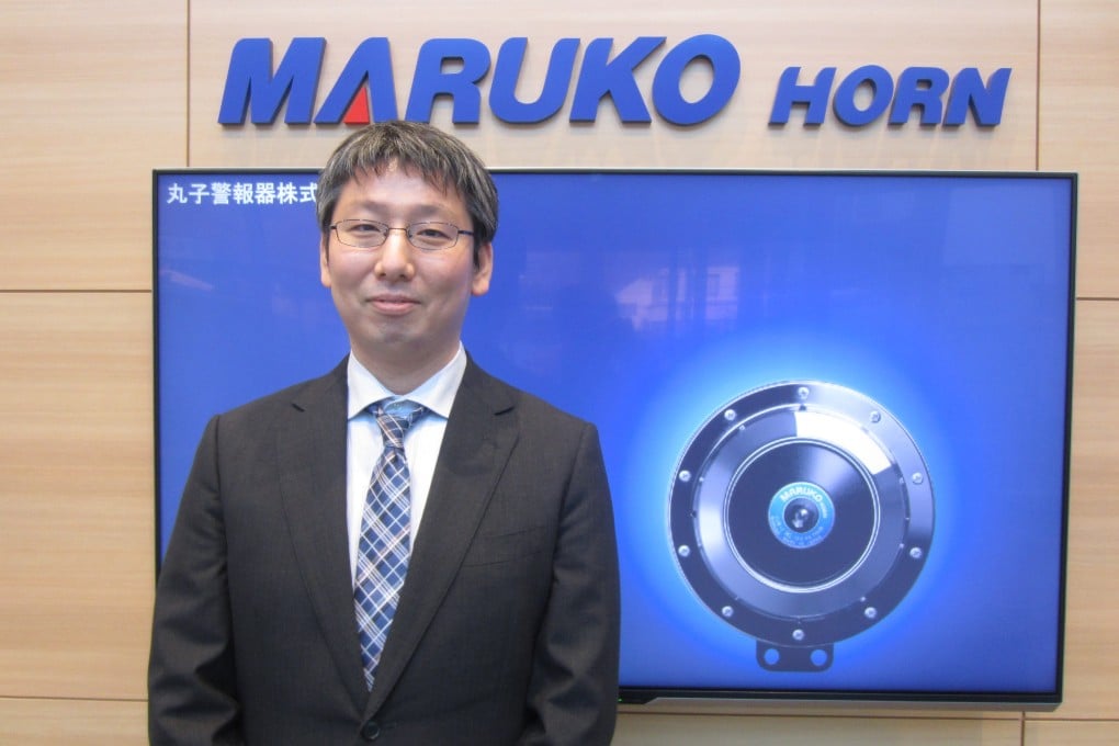 Maruko Keihoki prepared with horn technology for electric vehicles