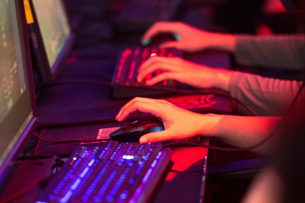 The Indonesian esports team competes in an exhibition at the 2018 Asian Games in Jakarta. Photo: AFP