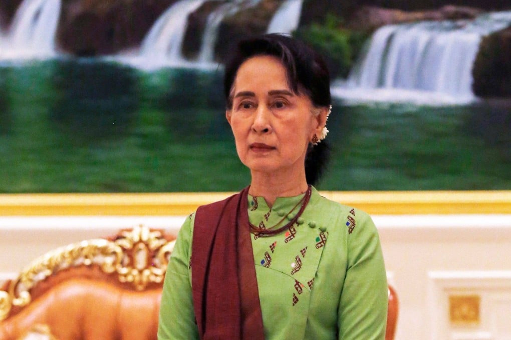 Aung San Suu Kyi has been detained since the February 1 coup, alongside the other leaders of her party. Photo: AFP