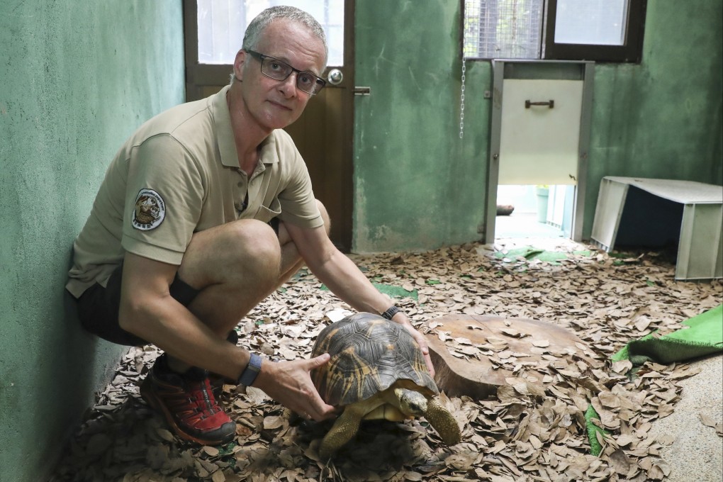 Senior veterinarian Alex Grioni says he fully expects to once again begin receiving animals seized from smugglers once coronavirus travel restrictions ease. Photo: Edmond So