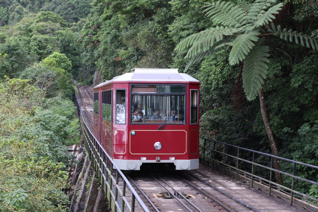 The 133-year-old Peak Tram is one of the world’s oldest funicular railways and rises to 396 metres above sea level. Photo: Nora Tam