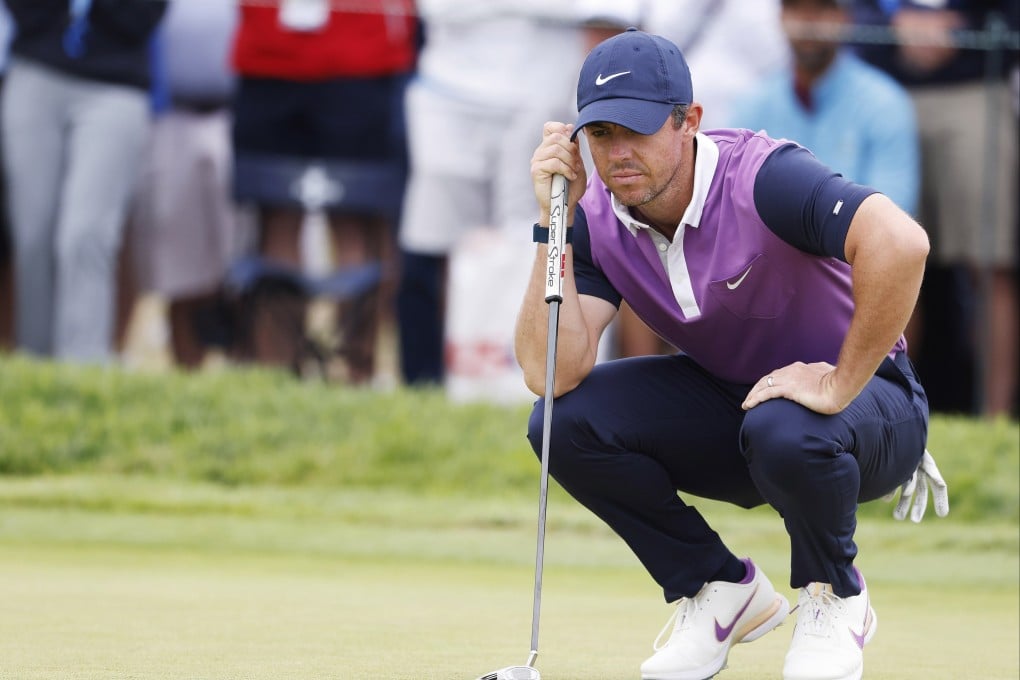 Rory McIlroy is in the hunt for a fifth major at the US Open. Photo: EPA