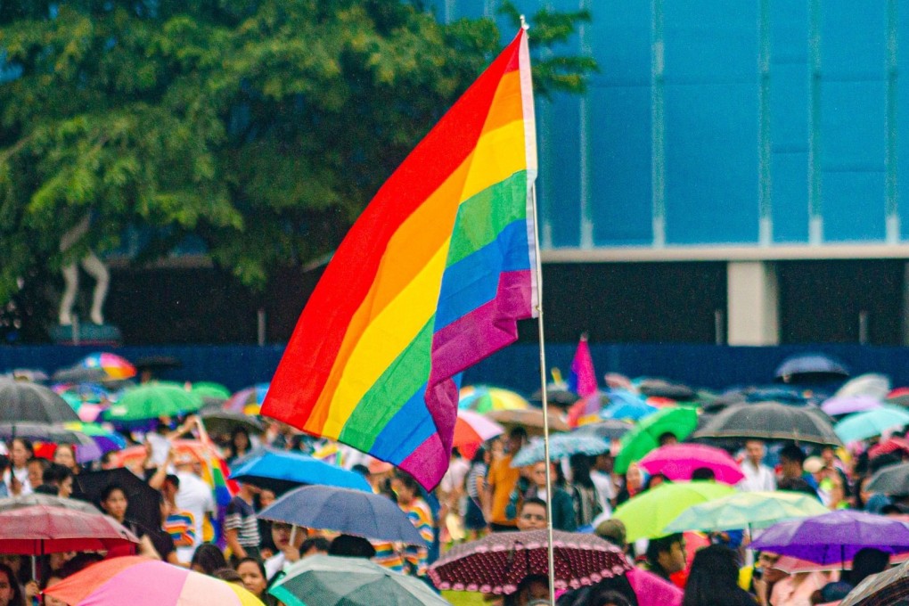 The crowd at the Metro Manila Pride parade in 2019. Photo: Facebook