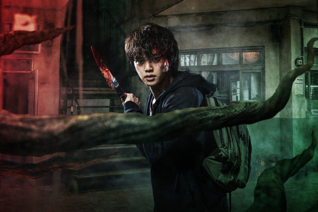 Song Kang in a still from Sweet Home, Netflix’s popular horror series.
