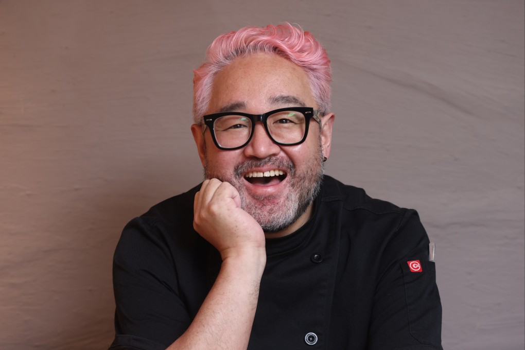 Hiroki Watanabe, the two-Michelin-star chef and owner of Sushiyoshi, at his shop in Tsim Sha Tsui, Hong Kong. Photo: K. Y. Cheng