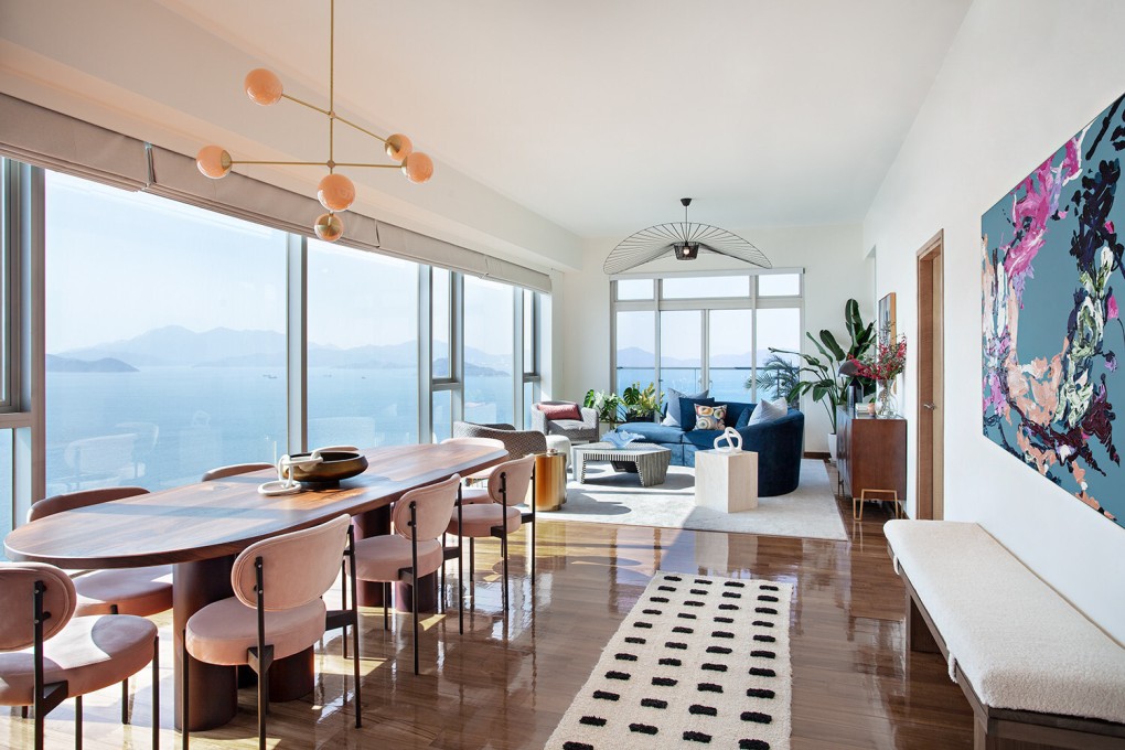 Interior designer Ana Foster-Adams transformed a couple’s 2,000 sq ft rental in Kennedy Town with bright, bespoke statement pieces. Photography: Denice Hough