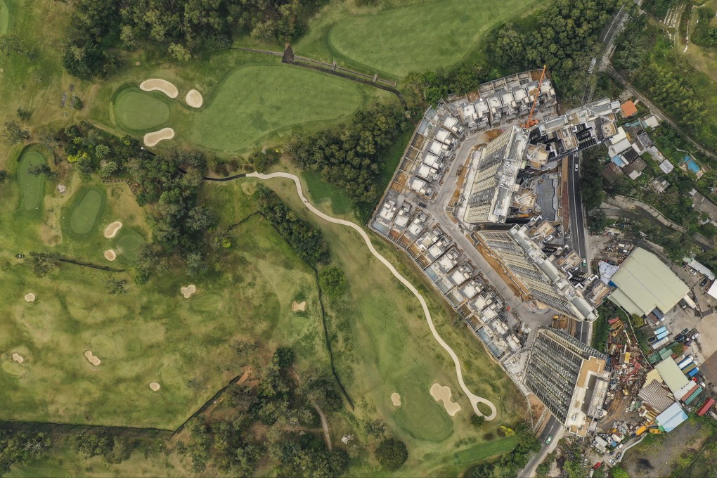 An aerial view of the Hong Kong Golf Club in Fanling on February 20, 2019. Photo: Winson Wong
