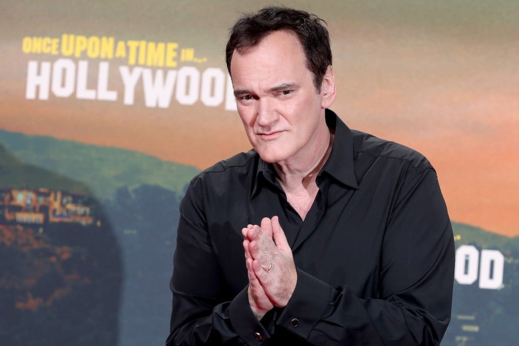 Quentin Tarantino at a 2019 premiere of Once Upon a Time in Hollywood. The director has returned to the controversy over a fight scene in the film between a fictional character, Cliff Booth, and Bruce Lee. Photo: EPA-EFE