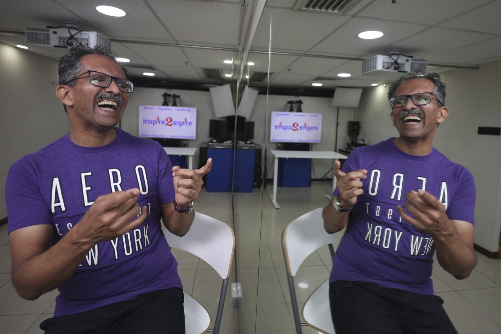 Happiness doesn’t cost a thing, says Inspire2aspire chief happiness officer Mahesh Pamnani. Photo: Xiaomei Chen
