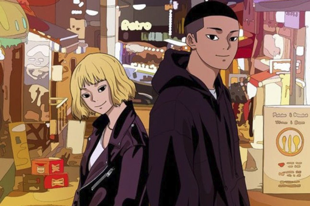 A still from Itaewon Class, a popular South Korean webtoon. Similar to Japanese manga but digitally formatted for viewing on a smartphone, they have begun to displace the former, which need downloading to view. Photo: Daum Webtoon