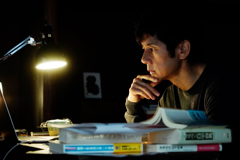 Hidetoshi Nishijima in a still from Drive My Car.