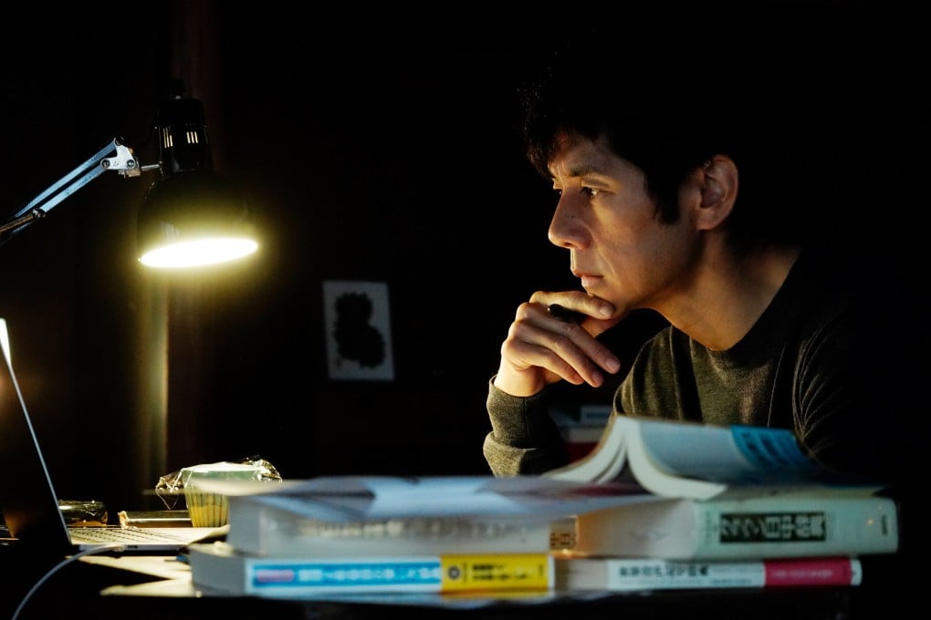 Hidetoshi Nishijima in a still from Drive My Car.