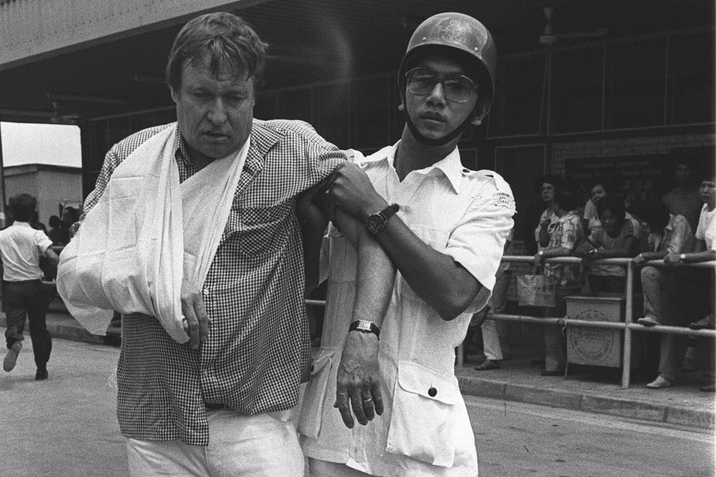 Two ferries collided off Hong Kong in 1982 killing four and sending 82
to hospital. Photo: PY Tang