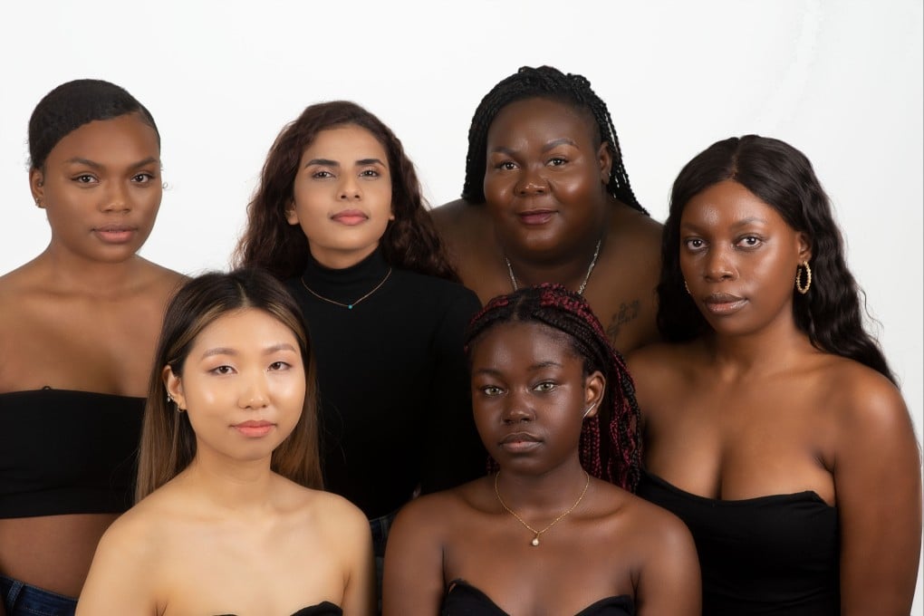 Models from a Dr. Gio Cosmetics advertising campaign.