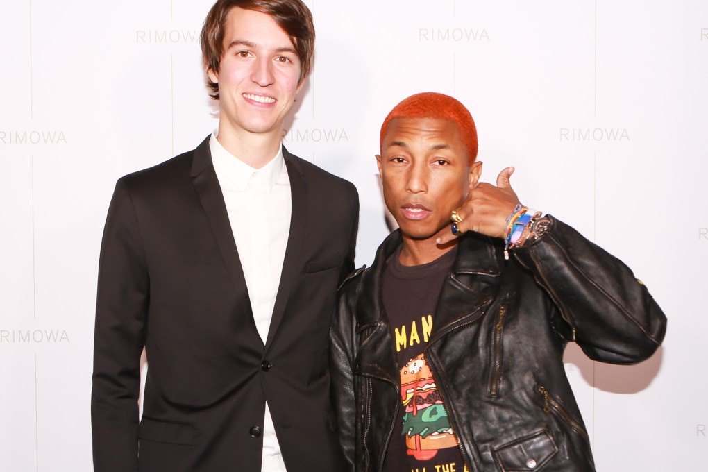 Alexandre Arnault with Pharrell Williams. Arnault is the son of LVMH founder Bernard Arnault and could potentially succeed his father at the helm of the world’s biggest luxury empire.