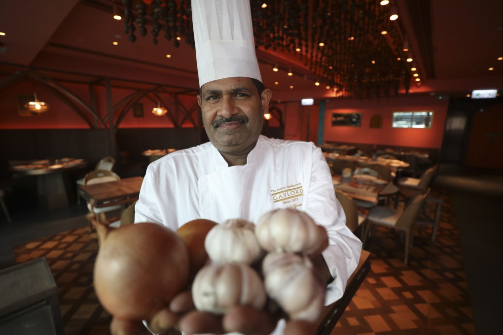 Onions and garlic are the backbone of Indian cooking, says Yogesh Yadav, executive chef at Gaylord Indian restaurant in Hong Kong, who shares his recipe for onion bhaji. Photo: Xiaomei Chen