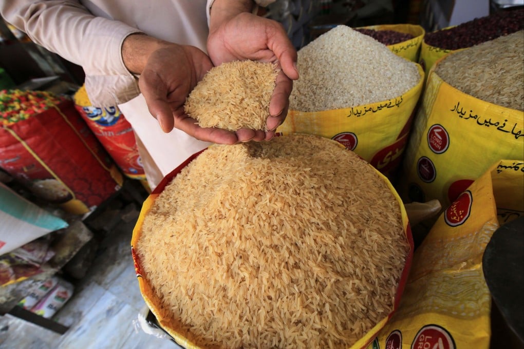 India and Pakistan are at loggerheads over the right to use the title basmati rice in the EU. Photo: EPA-EFE