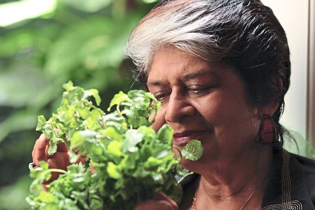 There are more than just recipes in Carol Selva Rajah’s 2007 cookbook Heavenly Fragrance – it’s filled with the fragrant memories which have inspired the dishes, too. Photo: Carol Selva Rajah