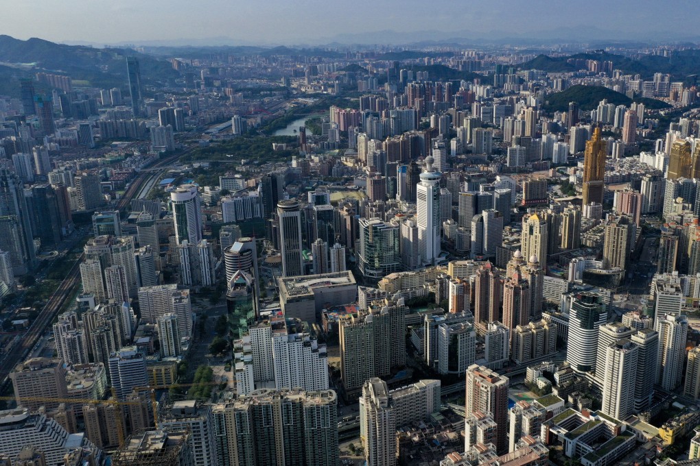 Shenzhen is one of the cities in the central government’s Greater Bay Area plan. Currently Hong Kong insurers need a separate licence to operate in mainland China. Photo: Martin Chan