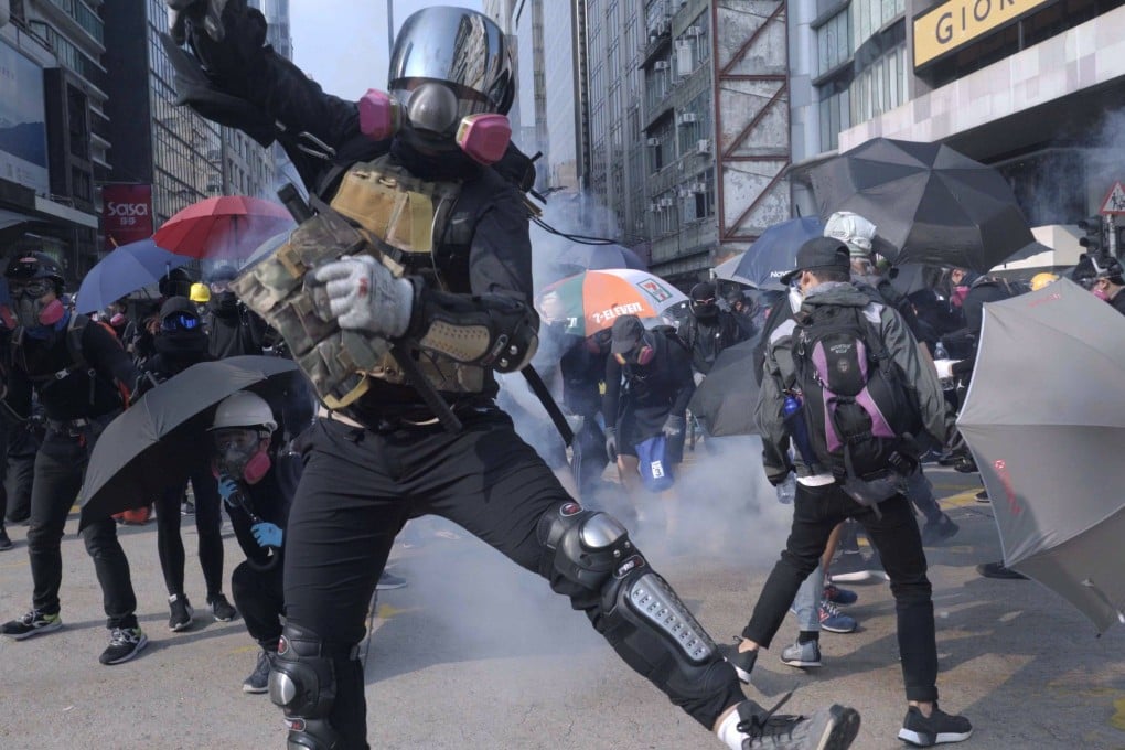 A still from Revolution of Our Times, a documentary film directed by Kiwi Chow.