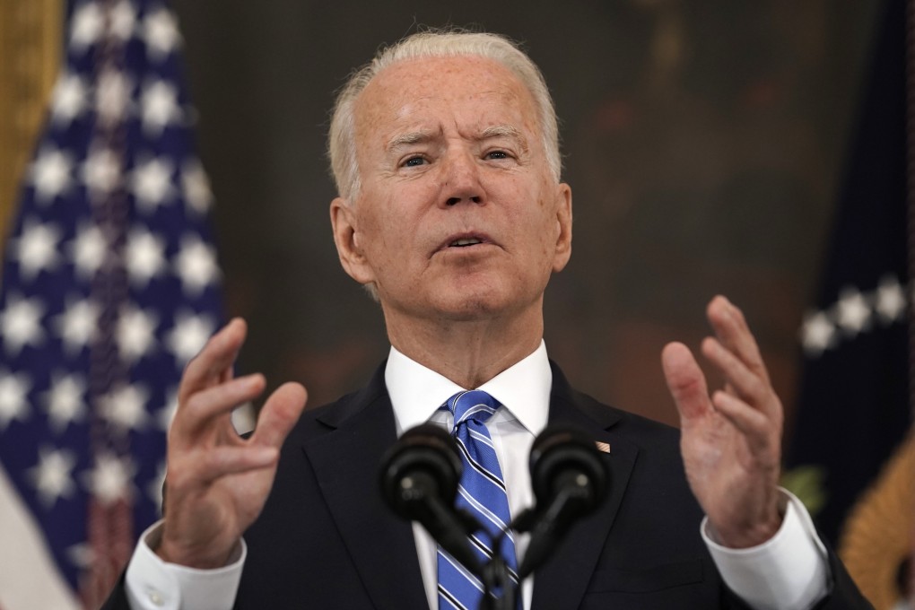 US President Joe Biden is considered a liberal on matters of race but his foreign policy echoes much of Donald Trump’s rhetoric on China. Photo: Bloomberg