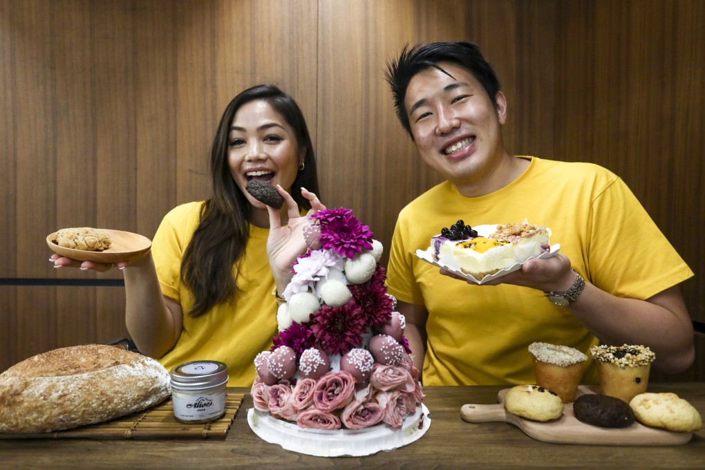 Calioo’s co-founders Nicole Lantin and Kenneth Liu Sun-wai are helping to promote local food vendors selling “the kinds of foods you can’t find in your grocery store”. Photo: Jonathan Wong