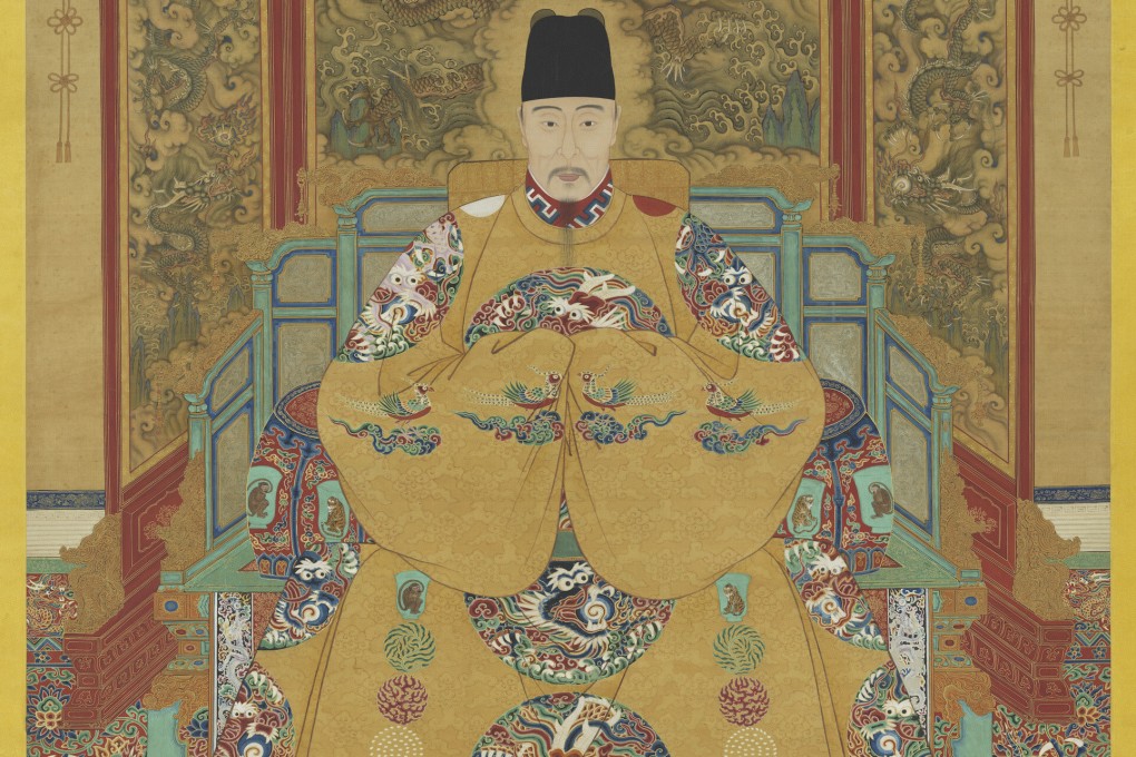 A portrait of the Jiajing Emperor (1521-1567) of the Ming dynasty, who survived a bizarre assassination attempt in 1542.