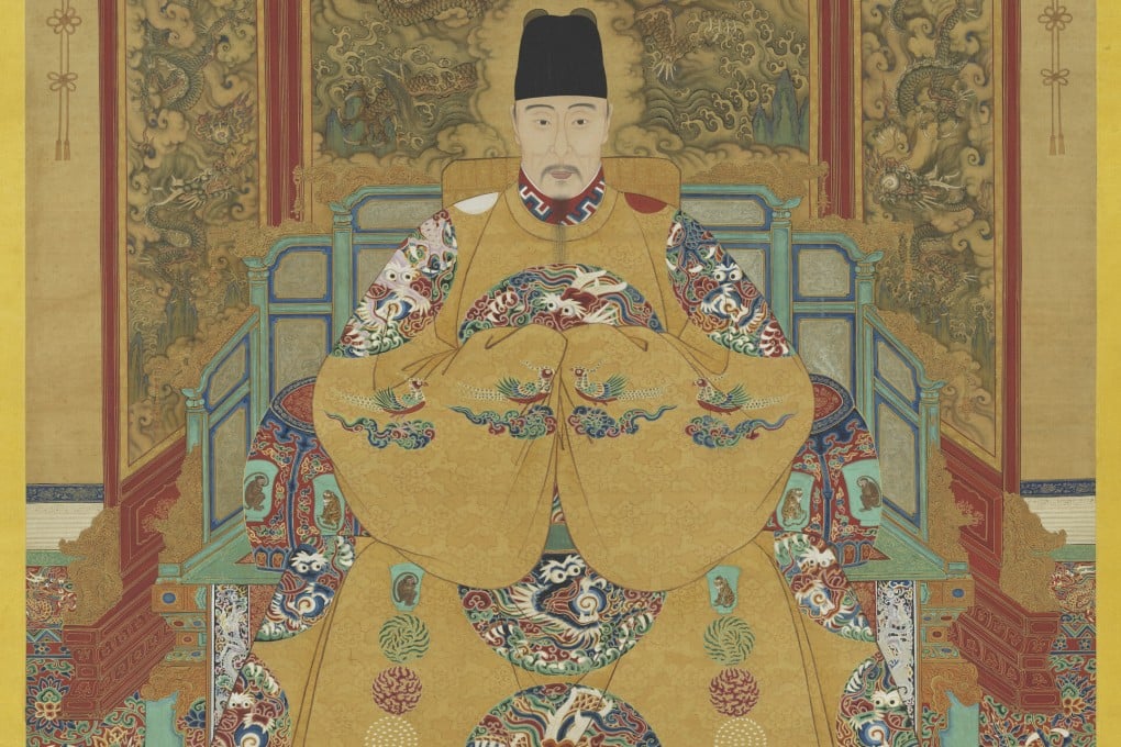 A portrait of the Jiajing Emperor (1521-1567) of the Ming dynasty, who survived a bizarre assassination attempt in 1542.