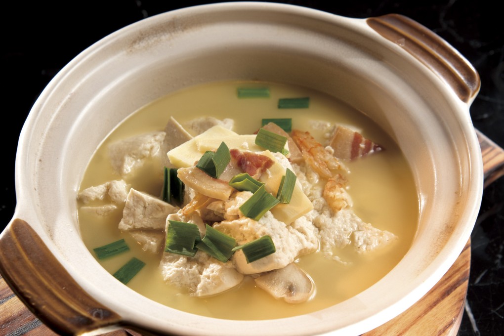 Braised tofu with preserved pork and black fungus from Xin Rong Ji. Janet Lam appreciates the quality of the Chinese restaurant’s seafood in particular. Photo: Xin Rong Ji