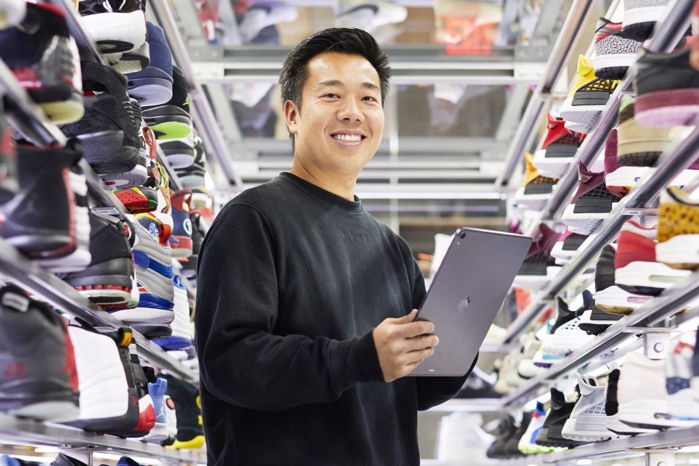 Eddy Lu is one half of a pair of Los Angeles entrepreneurs who created Goat, a sneaker reseller platform that authenticates everything before it’s actually sold.