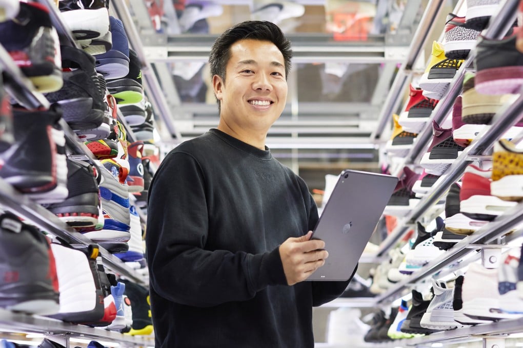 Eddy Lu is one half of a pair of Los Angeles entrepreneurs who created Goat, a sneaker reseller platform that authenticates everything before it’s actually sold.