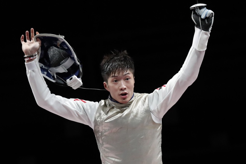 Hongkongers had reason to feel proud as Cheung Ka-long won the fencing Olympic gold. Photo: EPA-EFE/Kiyoshi Ota