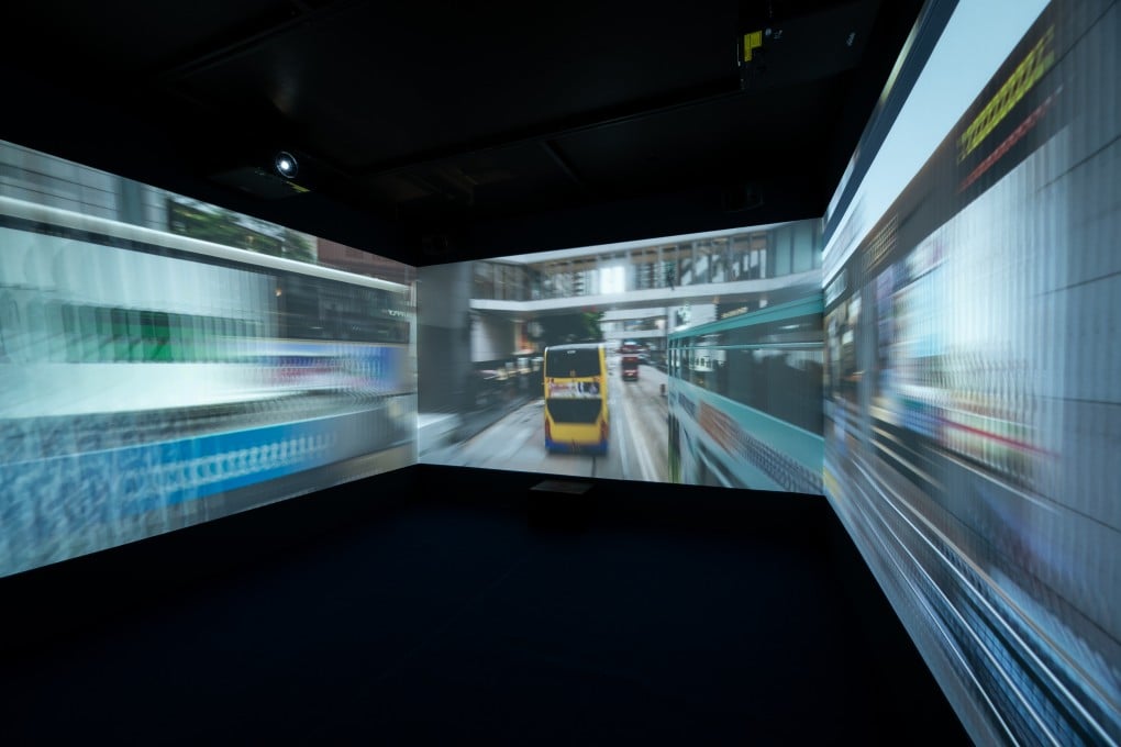 Rhythms (2021), a video installation by Steve Hui, collates scenes and sounds from 14 different locations in Central to create a new layer of artificial rhythm. The piece is part of Tai Kwun’s new exhibition “Serendipity in the Streets”. Photo: Courtesy of Tai Kwun Centre for Heritage and Arts