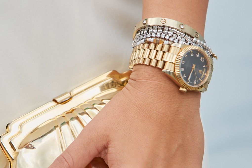 A Rolex Datejust watch. Women watch collectors are increasingly turning to larger men’s watches when it comes to buying major timepieces. Photo: Shutterstock