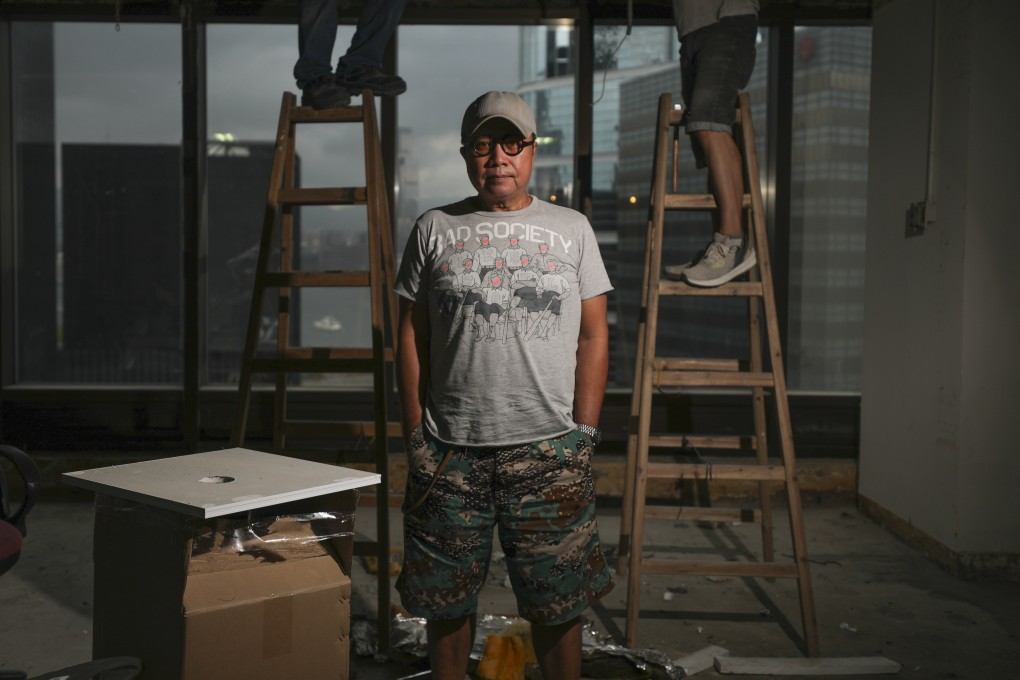 Hong Kong film director Fruit Chan photographed in Admiralty. His latest film, Coffin Homes, opens on August 5. Photo: Xiaomei Chen
