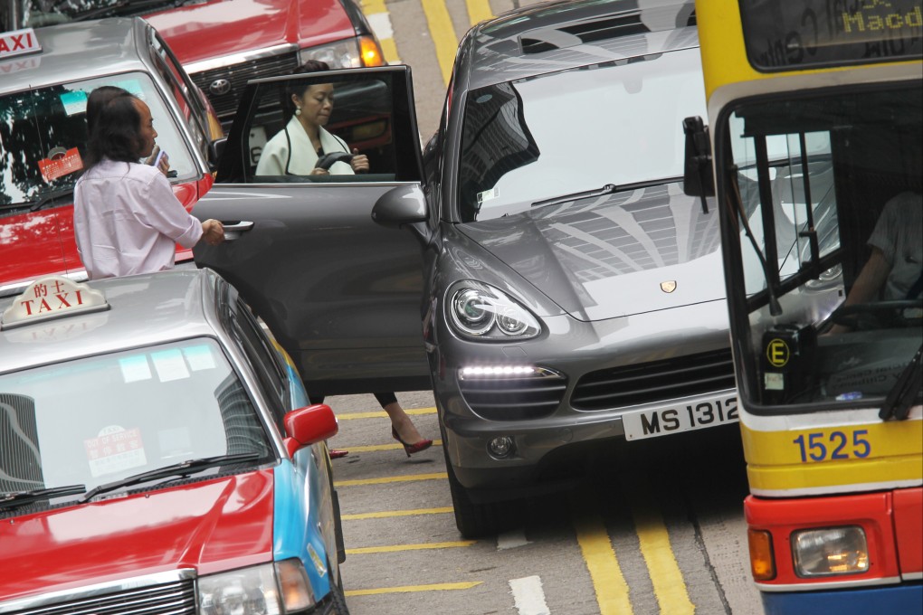 Some Hong Kong drivers show skills that can’t be taught in a regular driving school. From bad parking to speeding and dangerous lane changing, anything goes. Photo: SCMP