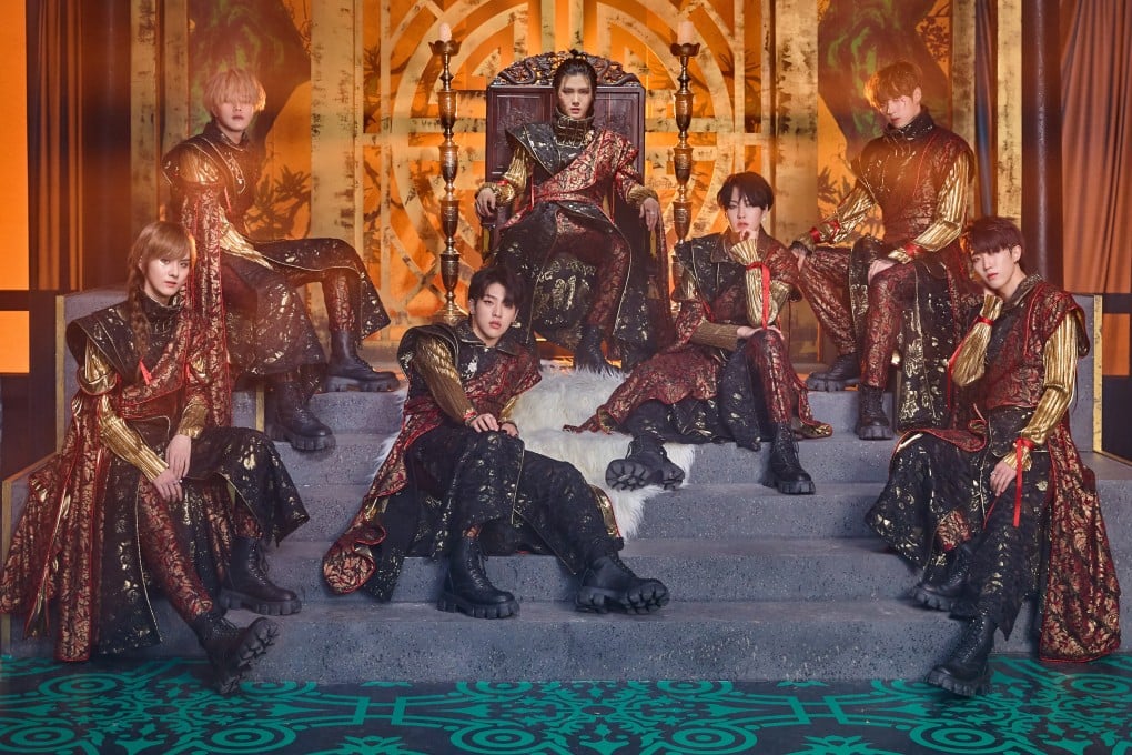 The seven members of K-pop boy band Kingdom are taking on the names of historical and legendary figures to help inspire their songs.