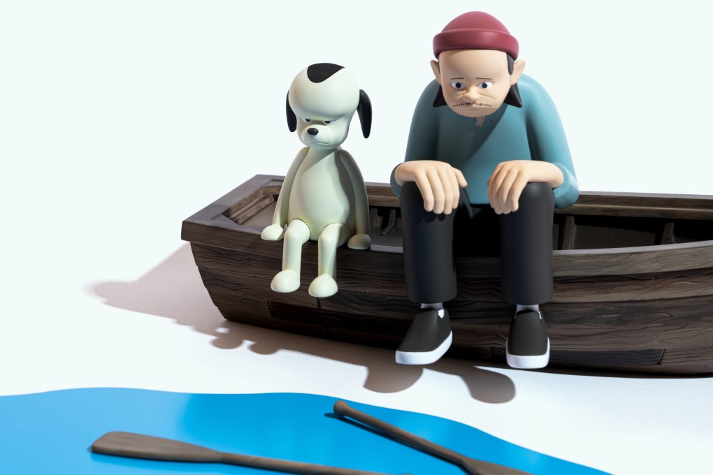 One of the artworks by Yusuke Hanai featured in his exhibition “Facing the Current”, which opens in Hong Kong on August 14. Photo: courtesy of AllRightsReserved